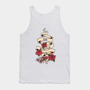 Love, Courage, Pride Tattoo Tank Top